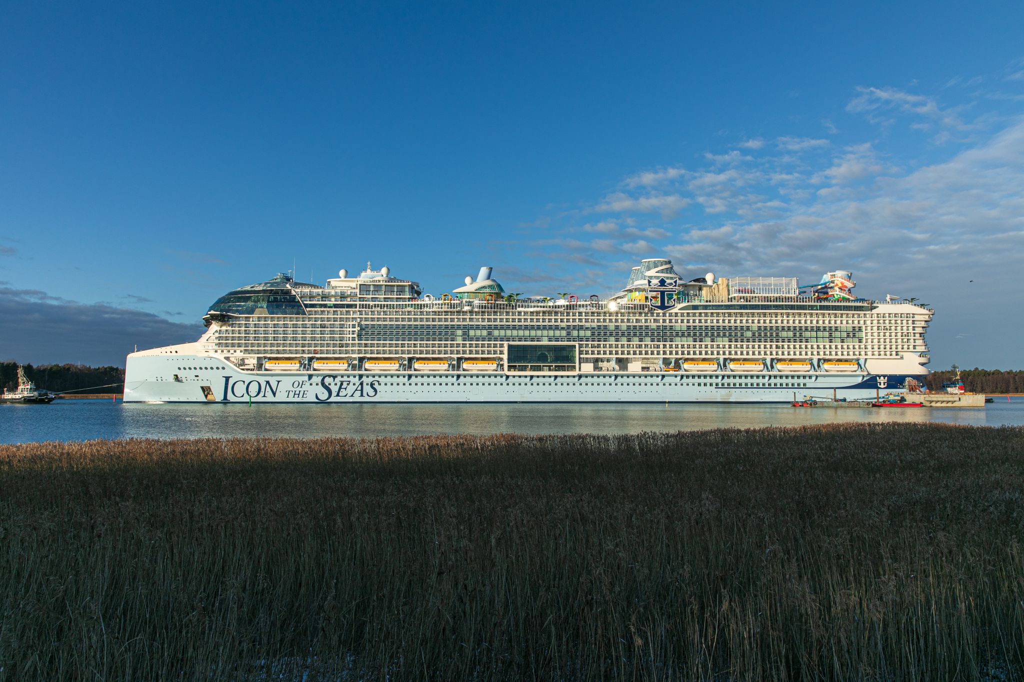 Icon of the Seas ha lasciato il cantiere Meyer Turku è la nave da